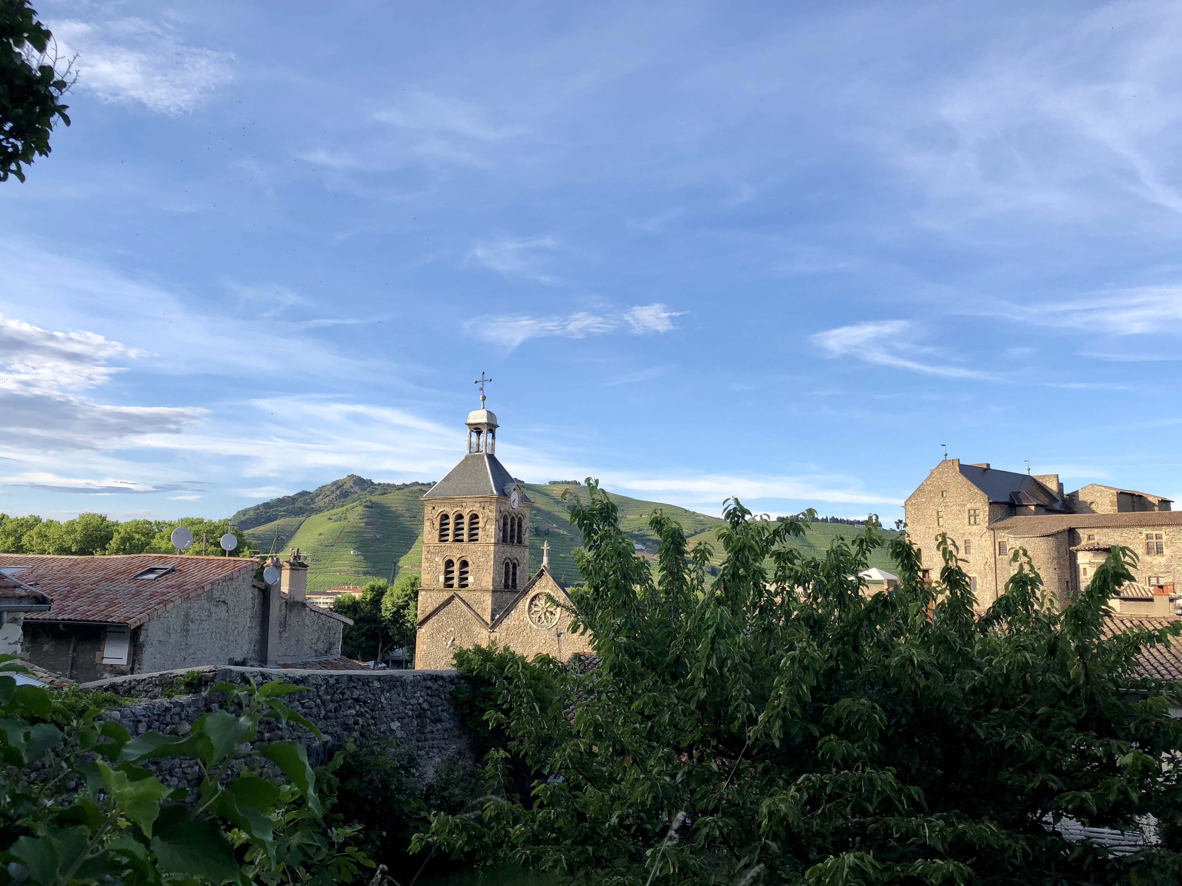 Views from the rooftop of Hôtel de la Villeon 